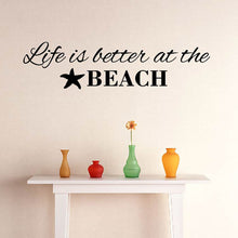 Life is Better at the Beach Vinyl Stickers | Little Miss Meteo
