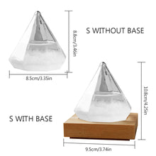 Diamond Shaped Storm Glass | Little Miss Meteo