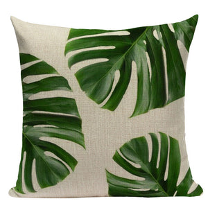 Tropical Leaves Collection Cushion Covers