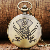 Pirate Skull Pocket Watch | Little Miss Meteo
