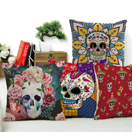 Sugar Skull Cushion Covers | Little Miss Meteo