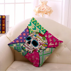 Sugar Skull Collection Cushion Covers