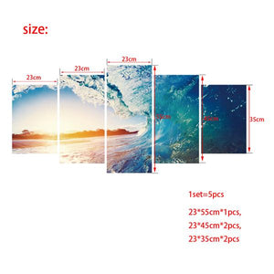 Sky & Beach Sticker Kit - 5 pieces/set (4 different landscapes)