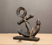 Vintage Anchor and Rudder Ornaments