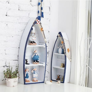 Mediterranean Style Fishing Boat Shaped Cabinets | Little Miss Meteo