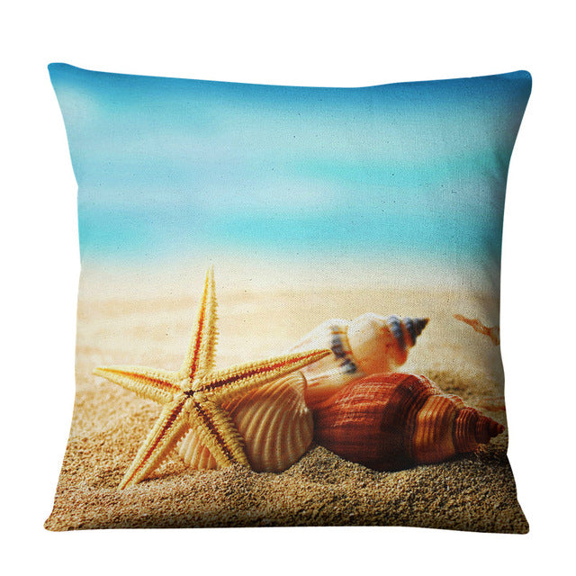 Starfish & Shells Cushion Covers