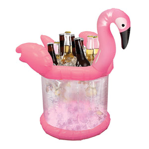 Pink Flamingo Inflatable Cooler | Little Miss Meteo