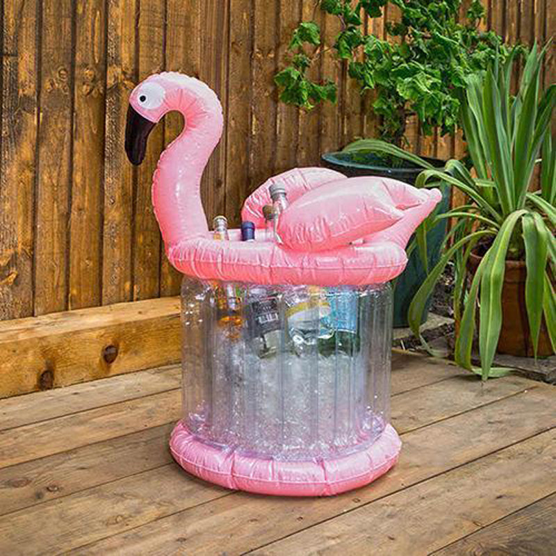 Pink Flamingo Inflatable Cooler | Little Miss Meteo