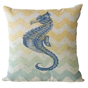 Seahorses & Friends Cushion Covers