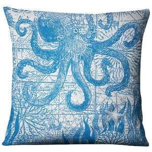 Blue Sea Cushion Covers
