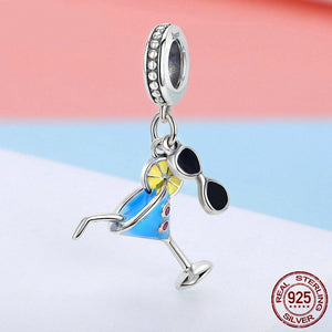 925 Sterling Cocktail and Sunglasses Pendant | Little Miss Meteo