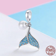 925 Sterling Silver Dolphin Tail Pendant | Little Miss Meteo