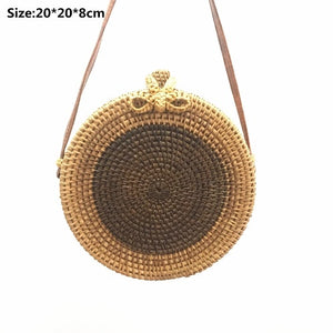 Bohemian Rattan Basket Bags | Little Miss Meteo