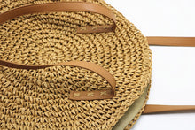 Round Woven Straw Bag | Little Miss Meteo