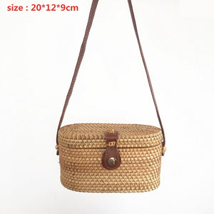 Bohemian Rattan Basket Bags | Little Miss Meteo