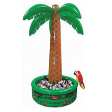 Coconut Tree and Parrot Inflatable Cooler