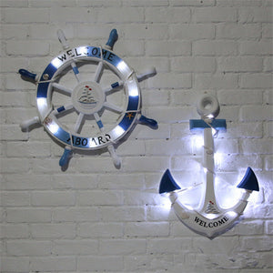 Rudder & Sailing Ship with LED lights | Little Miss Meteo